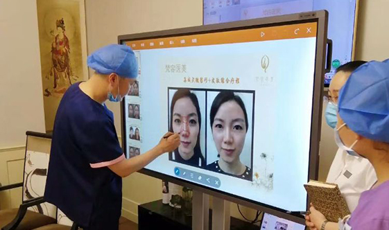 digital patient room whiteboards
